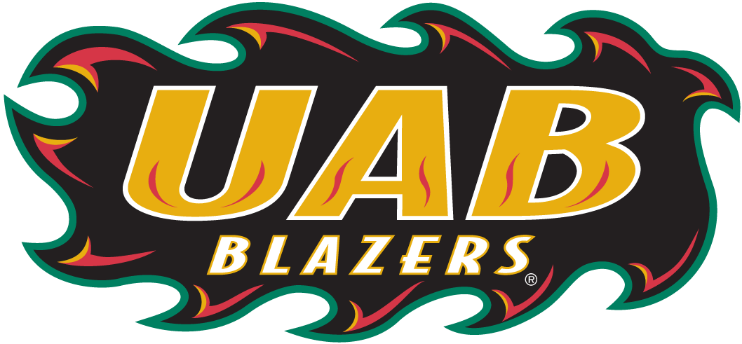 UAB Blazers 1996-Pres Wordmark Logo v3 diy DTF decal sticker